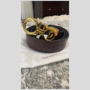 Ferragamo belt reversible new original